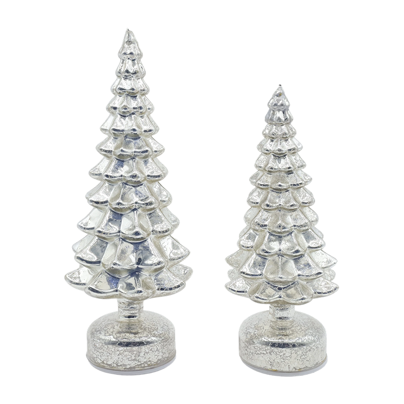 Mga Nangungunang Tampok ng Mga Christmas Glass Tree: Mataas na Transparency, Built‑In LED Light at Premium Texture