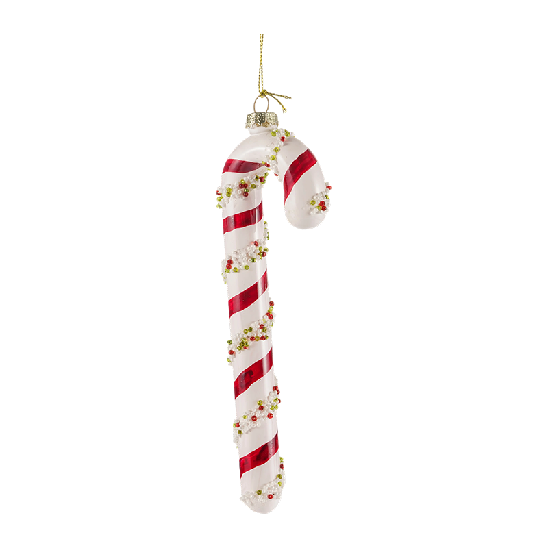 Christmas Glass Ornament Broccoli / Candy Cane / Globe na may Hugis ng Usa