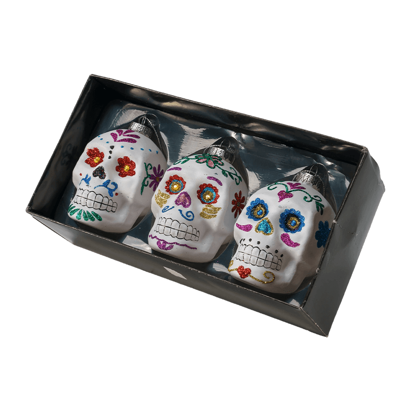 Christmas Glass Ornament Gift Sets