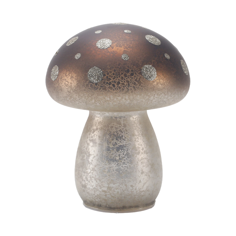 Handmade Mushroom Ornament na may LED na dekorasyon