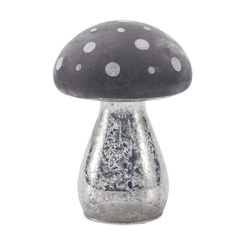 Handmade Mushroom Ornament na may LED na dekorasyon