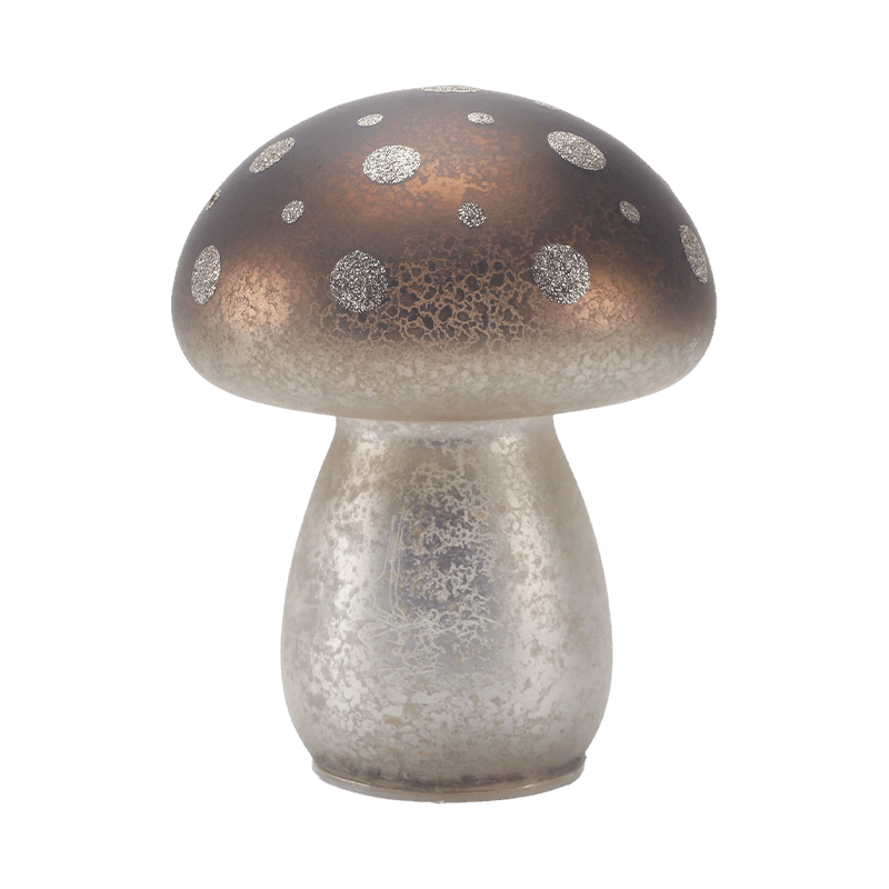 Handmade Mushroom Ornament na may LED na dekorasyon