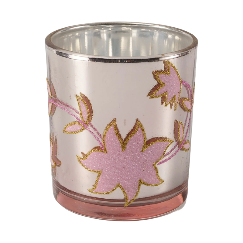 Koleksyon ng Maligaya na Glass Candle Holder