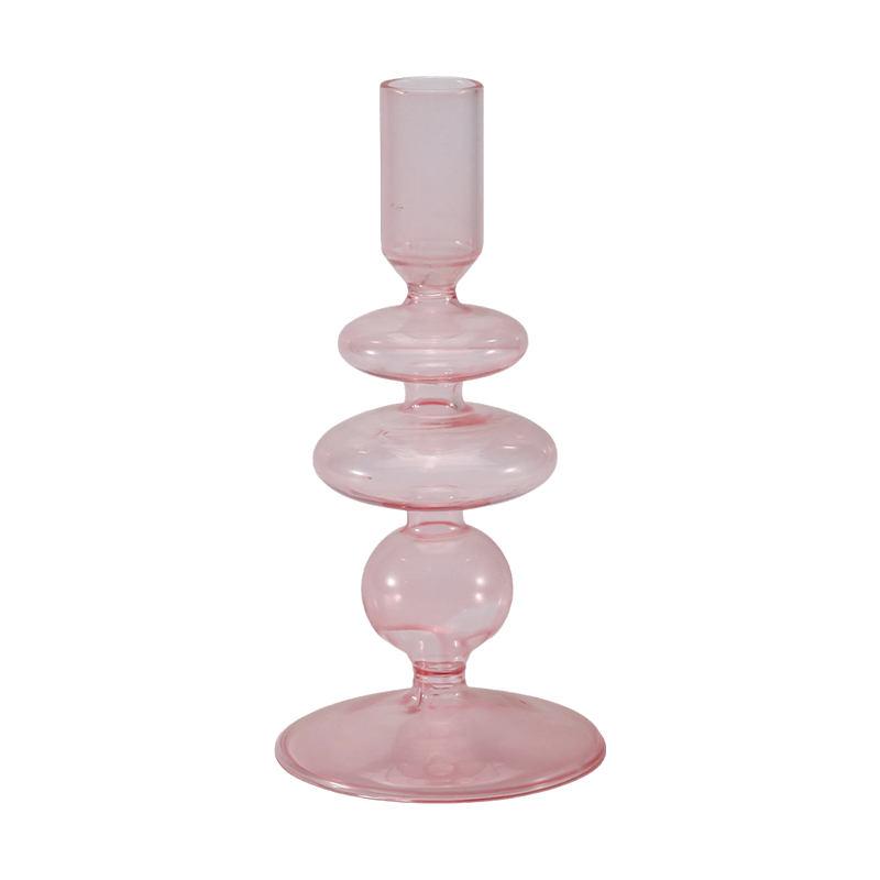 Romantic at Minimalist Glass Candle Holder Collection
