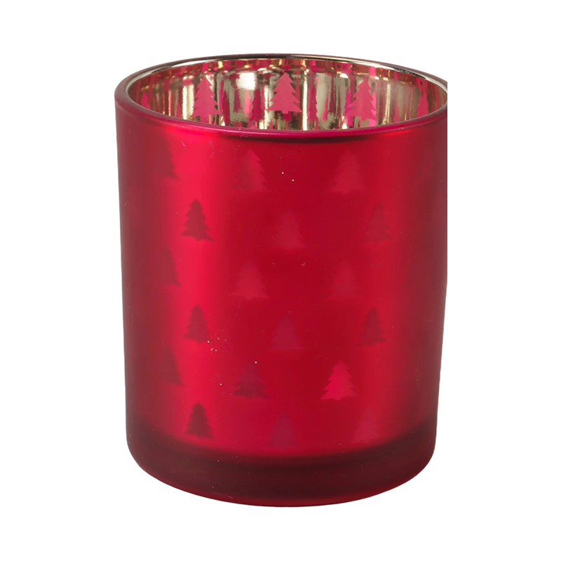 Koleksyon ng Maligaya na Glass Candle Holder