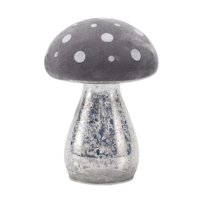Handmade Mushroom Ornament na may LED na dekorasyon