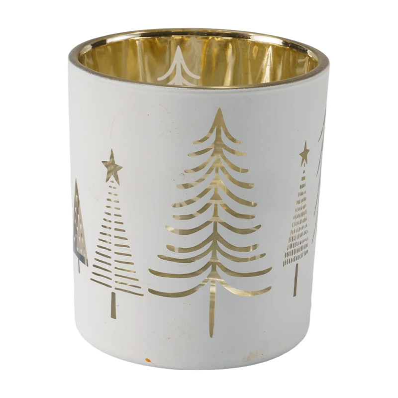 8-12cmFestive Glass Candle Holder Collection