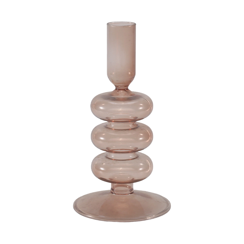 Romantic at Minimalist Glass Candle Holder Collection