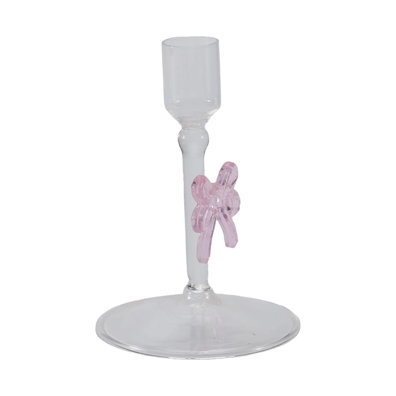 Romantic at Minimalist Glass Candle Holder Collection