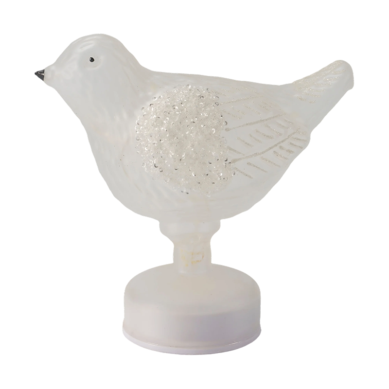 Glitter/Sequin Decorative Bird Tabletop Light (may LED)