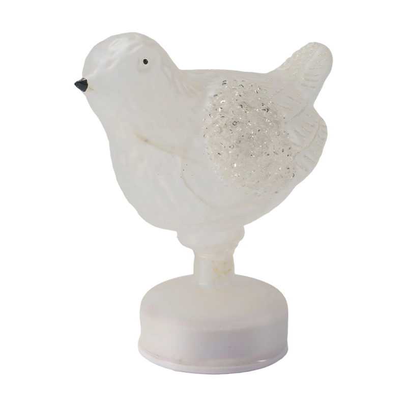 Glitter/Sequin Decorative Bird Tabletop Light (may LED)
