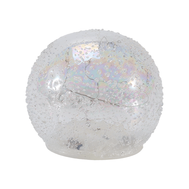 Festive Glass Globe Light (Iridescent / Christmas Tree / Night Scene / Snowman Styles)