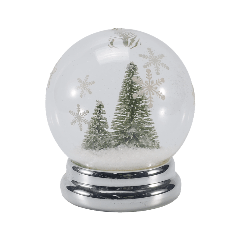 Festive Glass Cloche at Globe Light (Angel / Nativity / Christmas Tree / Deer Forest Styles)