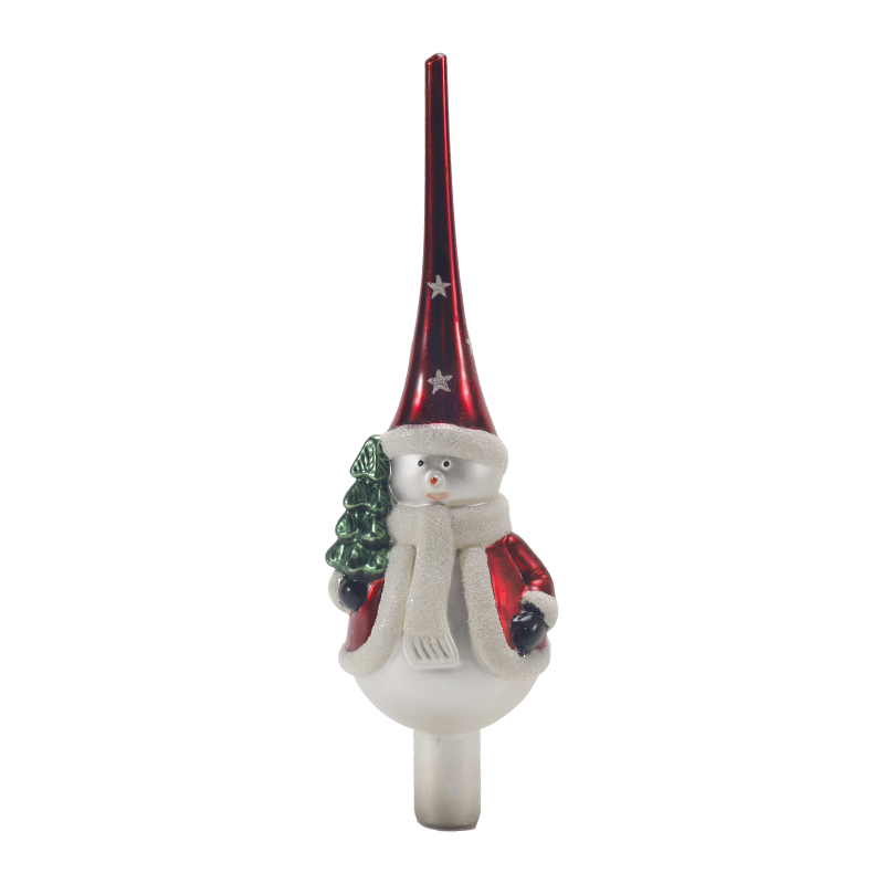Vintage Mercury Glass Christmas Tree Topper