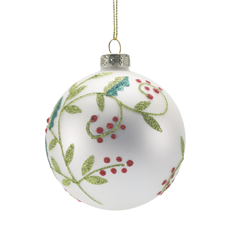 888 cm Hand-Blown Glass Christmas Bauble