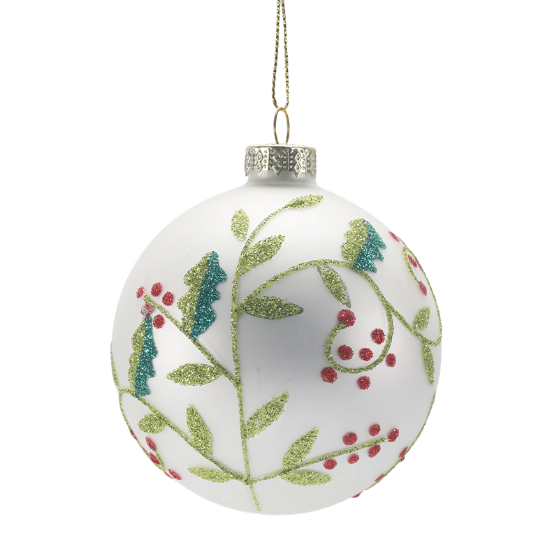 888 cm Hand-Blown Glass Christmas Bauble