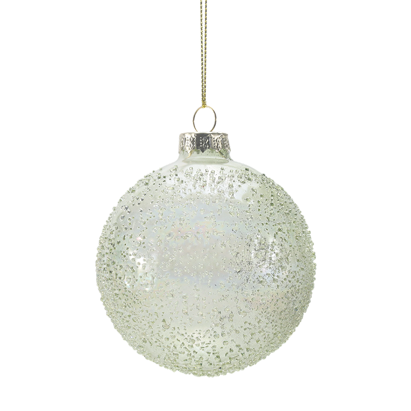 888 cm Hand-Blown Glass Christmas Bauble