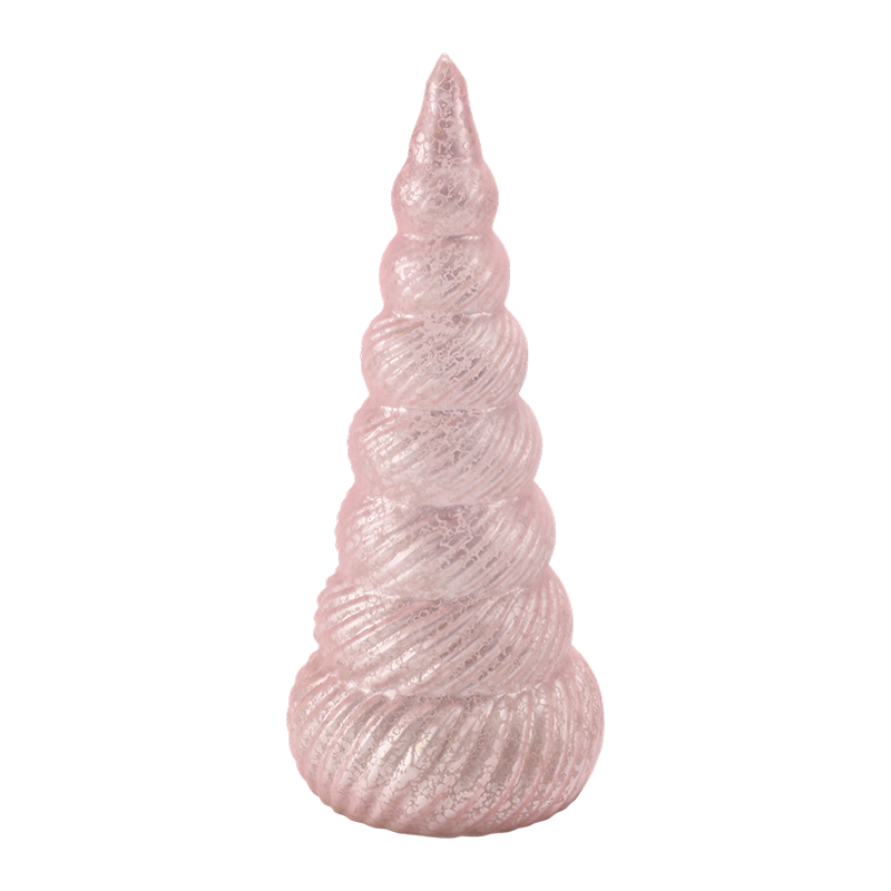 Spiral Textured Christmas Tree Decor