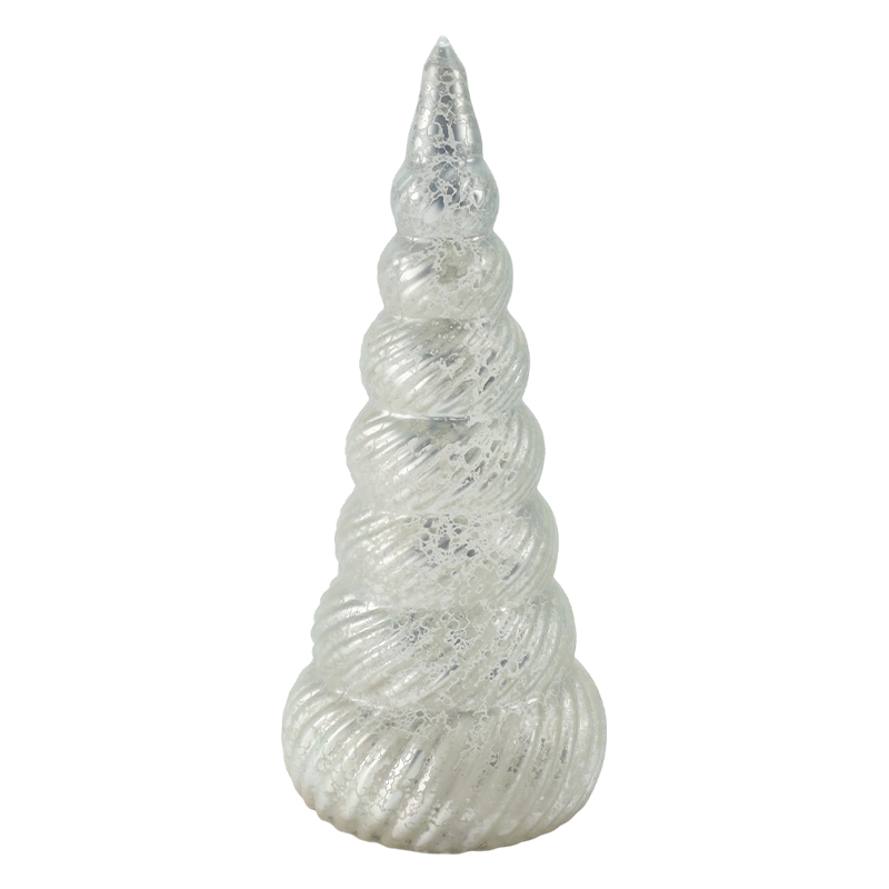 Spiral Textured Christmas Tree Decor
