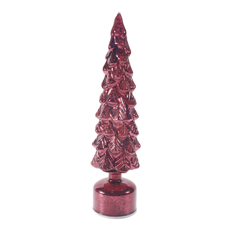Vintage Mercury Glass Christmas Tree Light