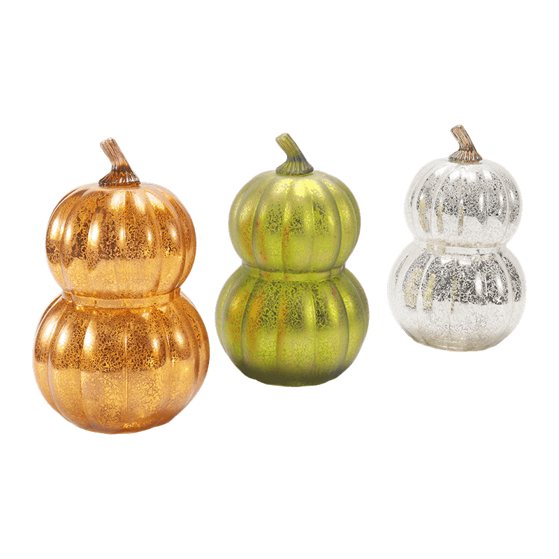 Hand-Blown Mercury Glass Dekorasyon