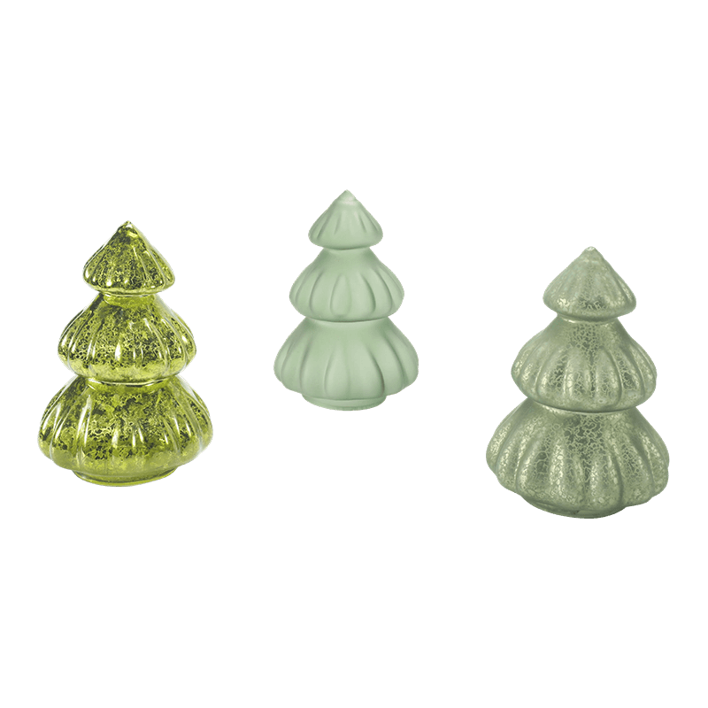 Hand-Blown Mercury Glass Dekorasyon