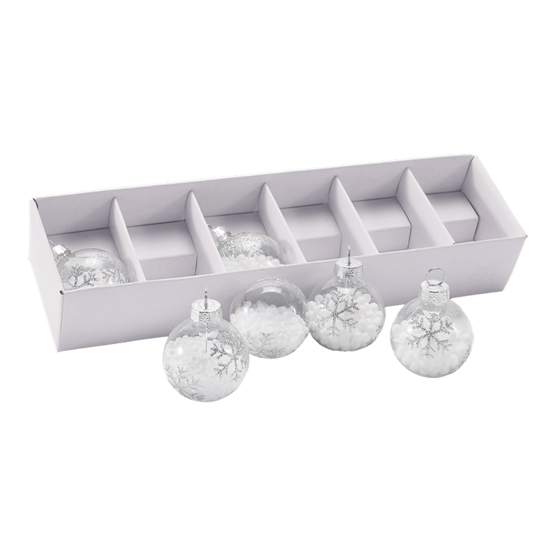 Premium Glass Christmas Ball Ornament Set
